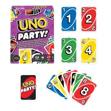 UNO JUEGO DE CARTAS PARTY RENOVADO PARA NIÑOS - 1