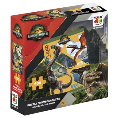 PUZZLE 500 PIEZAS JURASSIC WORLD - 1