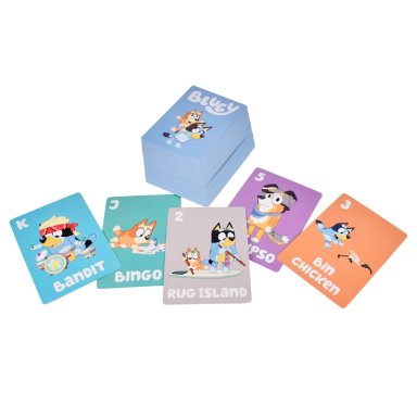 JUEGOS DE CARTAS 5 EN 1 BLUEY - 1