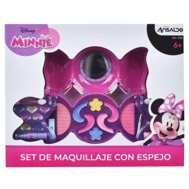 SET MINNIE COSMETICOS MOÑO EN CAJA - 1
