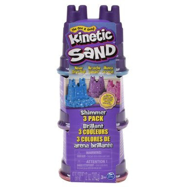ARENA MÁGICA KINETIC SAND PACK 3 MINI CASTILLOS CON 120 GRAMOS - 2