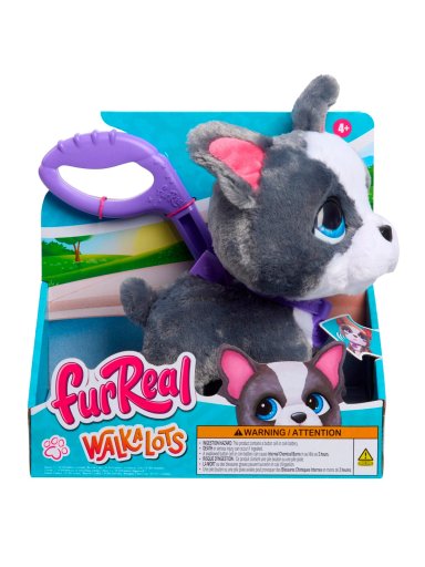 FURREAL PELUCHE WALK A LOTS FRENCH BULLDOG - 1