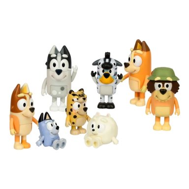 FIGURAS BLUEY DISFRAZADAS PACK X8 - 2