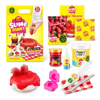 SET DE JUEGO CHEESECAKE DE FRESA SLIME MART