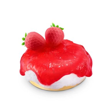 SET DE JUEGO CHEESECAKE DE FRESA SLIME MART - 2