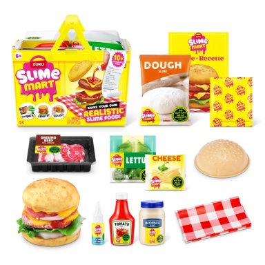 SET DE JUEGO HAMBURGUESA SLIME MART