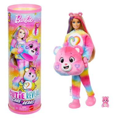 BARBIE CUTIE REVEAL MUÑECA OSITOS CARIÑOSITOS COLORIDOS - 2
