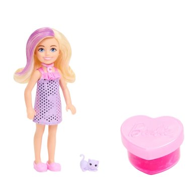 BARBIE PARTY UNBOXED MUÑECA CHELSEA FIESTA GLAMOUR SORPRESA - 2
