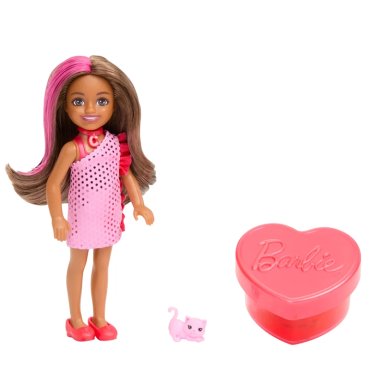 BARBIE PARTY UNBOXED MUÑECA CHELSEA FIESTA GLAMOUR SORPRESA - 3