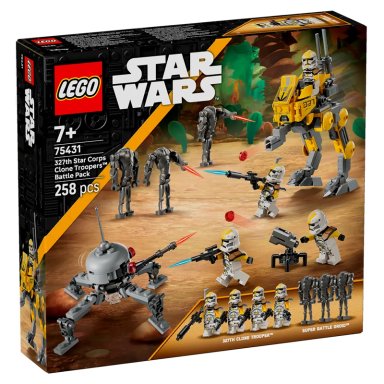 75431 PACK DE COMBATE SOLDADOS CLON DEL 327 CUERPO - 1