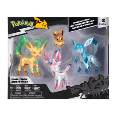 SET DE 4 FIGURAS EVOLUCION EEVEE - 2
