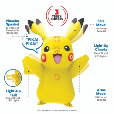 FIGURA PIKACHU INTERACTIVO - 3