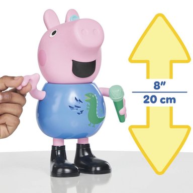 MUÑECA PEPPA PIG CANTA Y BROMEA GEORGE - 12