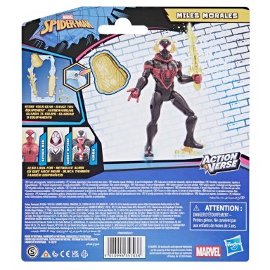 FIGURA DE ACCIÓN SPIDER-MAN ACTIONVERSE MILES MORALES - 4
