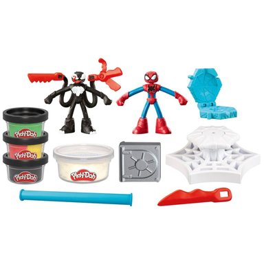 MASAS Y PLASTILINAS PLAY DOH MARVEL SPIDER-MAN LANZA Y ATRAPA - 2