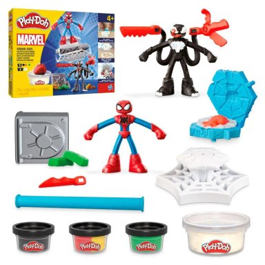 MASAS Y PLASTILINAS PLAY DOH MARVEL SPIDER-MAN LANZA Y ATRAPA - 5