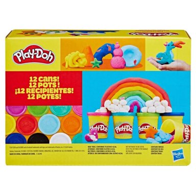 MASAS Y PLASTILINAS PLAY DOH SET BRILLANTES CREACIONES - 4