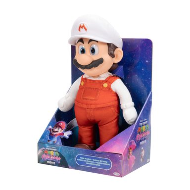 PELUCHE SUPER MARIO GALAXY MARIO CON CABEZA PLÁSTICA 36 CM - 3