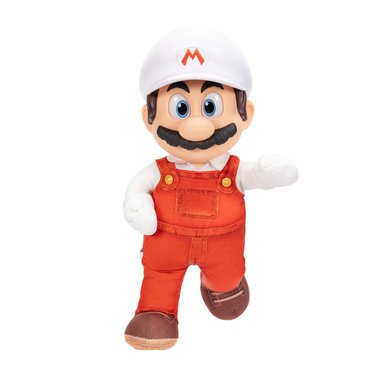 PELUCHE SUPER MARIO GALAXY MARIO CON CABEZA PLÁSTICA 36 CM - 5