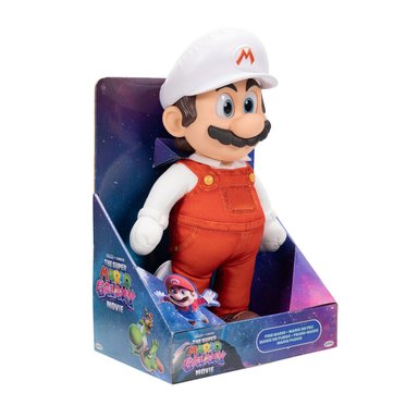 PELUCHE SUPER MARIO GALAXY MARIO CON CABEZA PLÁSTICA 36 CM - 6