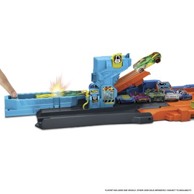 PISTA GARAGE DE ACROBACIAS HOT WHEELS - 4