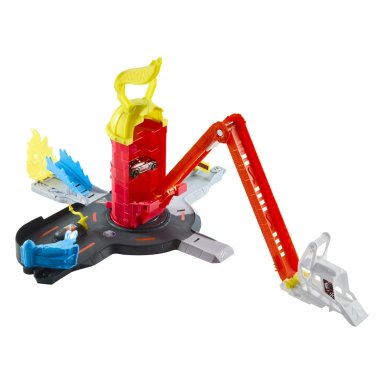 PISTA ESTACIÓN DE BOMBEROS HOT WHEELS SUPER - 4