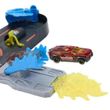 PISTA ESTACIÓN DE BOMBEROS HOT WHEELS SUPER - 6