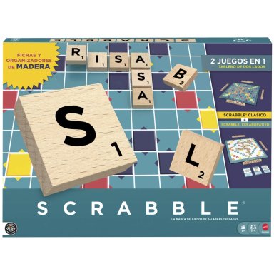JUEGO DE MESA SCRABBLE MADERA - 5