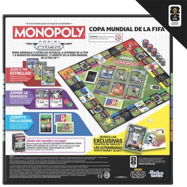 FIFA JUEGO DE MESA MONOPOLY PANINI PRIZM COPA MUNDIAL DE LA FIFA - 10