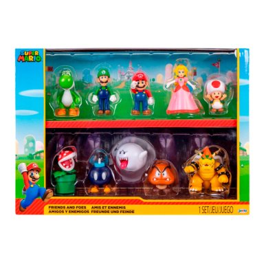 PACK 10 AMIGOS & ENEMIGOS NINTENDO
