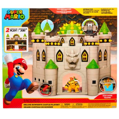 NINTENDO CASTILLO BOWSER CON FIGURA DE ACCIÓN