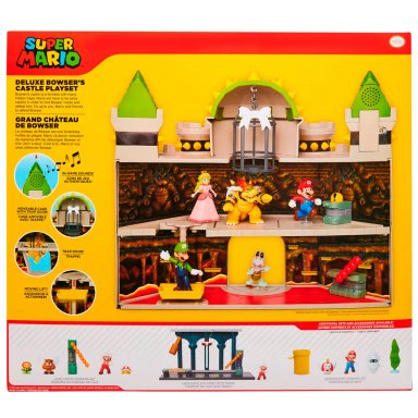 NINTENDO CASTILLO BOWSER CON FIGURA DE ACCIÓN - 2