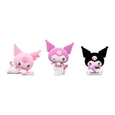 PACK X3 FIGURAS DE ACCIÓN HELLO KITTY KUROMI 10CM - 5