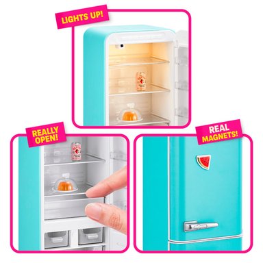 REFRIGERADORA CON LUZ MINI BRANDS  - 5