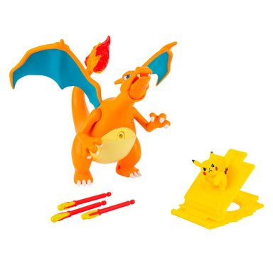 PACK X2 FIGURAS DE ACCIÓN POKEMON DE LUJO CHARIZARD Y PIKACHU - 3