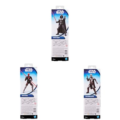 FIGURA DE ACCIÓN STAR WARS TITAN SERIES - MODELO ALEATORIO - 4