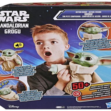 FIGURA DE ACCIÓN STAR WARS COMPAÑERO DE ACCIÓN GROGU - 4