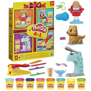 SET DE MASAS MOLDEABLES PLAY-DOH PACK DE MINISETS CLÁSICOS - 3