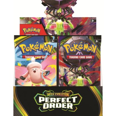 CARTAS POKÉMON TCG "MEGA EVOLUTION - PERFECT ORDER" BOOSTER EN INGLÉS - 36 SOBRES - 2