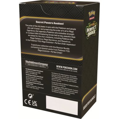 CARTAS POKÉMON TCG "MEGA EVOLUTION - PERFECT ORDER" BOOSTER BUNDLE EN INGLÉS - 2