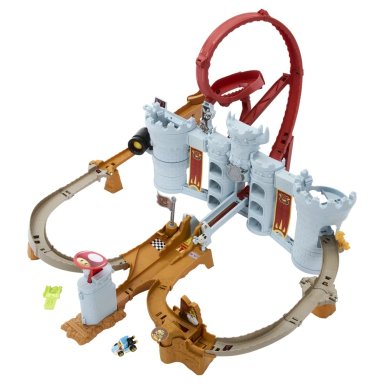 PISTA MARIO KART HOT WHEELS  CASTILLO BOWSER CON KAMEK 1 - 2