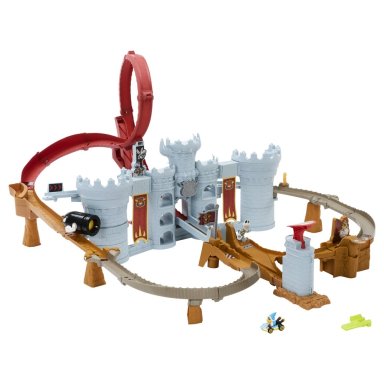 PISTA MARIO KART HOT WHEELS  CASTILLO BOWSER CON KAMEK 1 - 3