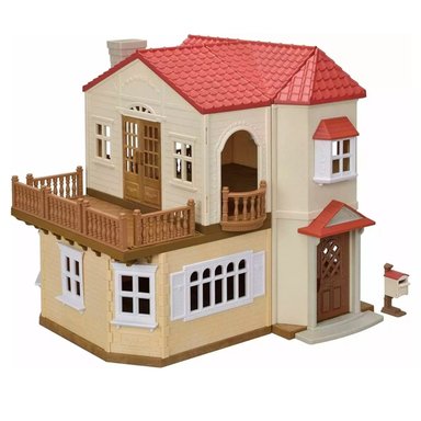 FIGURA COLECCIONABLE SYLVANIAN FAMILIES CASA DE CAMPO CON LUCES Y ATICO SECRETO - 2