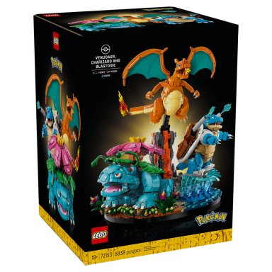 BLOQUES CONSTRUCCIÓN LEGO 72153 VENUSAUR CHARIZARD Y BLASTOISE - 2