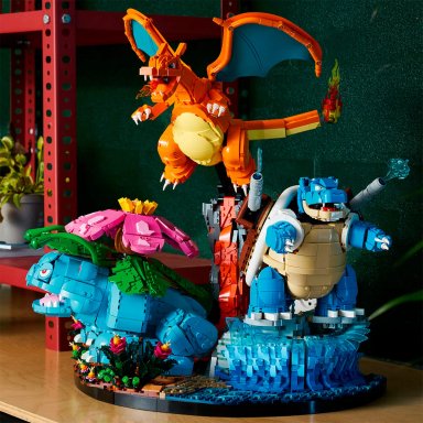 BLOQUES CONSTRUCCIÓN LEGO 72153 VENUSAUR CHARIZARD Y BLASTOISE - 5