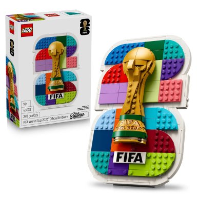 LEGO EMBLEMA OFICIAL DE LA COPA MUNDIAL DE LA FIFA WORLD CUP 2026 - 2