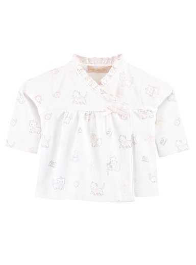 CONJUNTO ALGODÓN NIÑA BABY CLUB CHIC BLANCO COQUETTE KITTY - 2