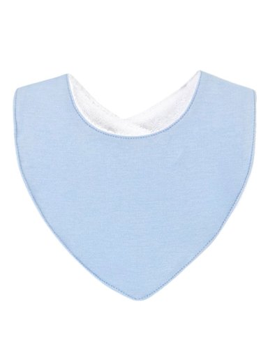 CONJUNTO ALGODÓN NIÑO BABY CLUB CHIC AZUL BODY + PANTALÓN + BABERO HAPPY FLIGHT - 4