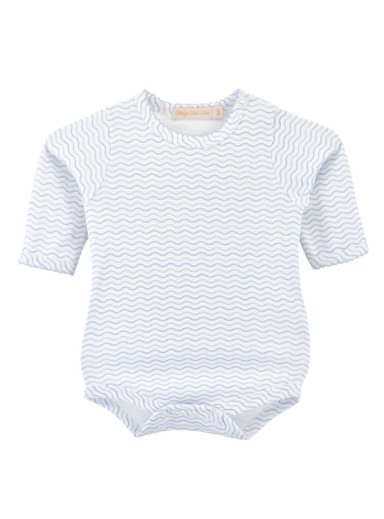 PACK 3 BODYS ALGODÓN PIMA NIÑO BABY CLUB CHIC BLANCO LETS KEEP SWIMMING - 3