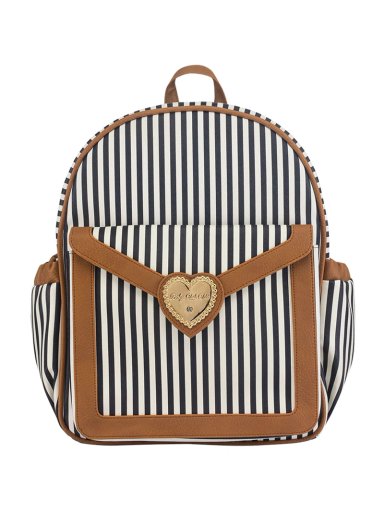 MOCHILA PAÑALERA BABY CLUB CHIC AZUL HEART